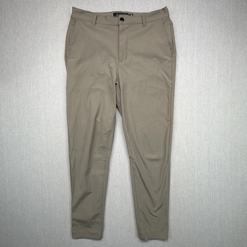 Cuts Clothing Pants Mens M Green Performance AO Jogger Golf Work Casual